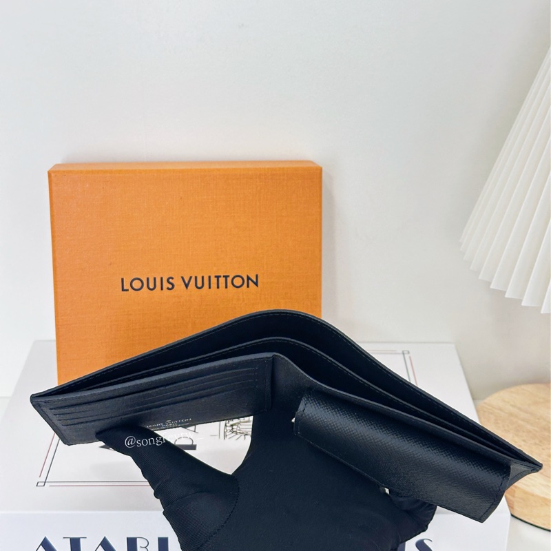 LV 經典 老花 零錢袋 男短夾-3