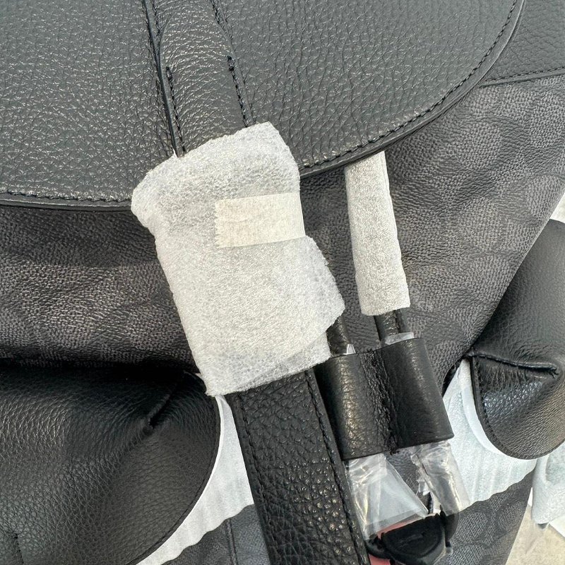 *SHIHNA名牌精品*COACH Warner 經典印花翻蓋束口後背包-2