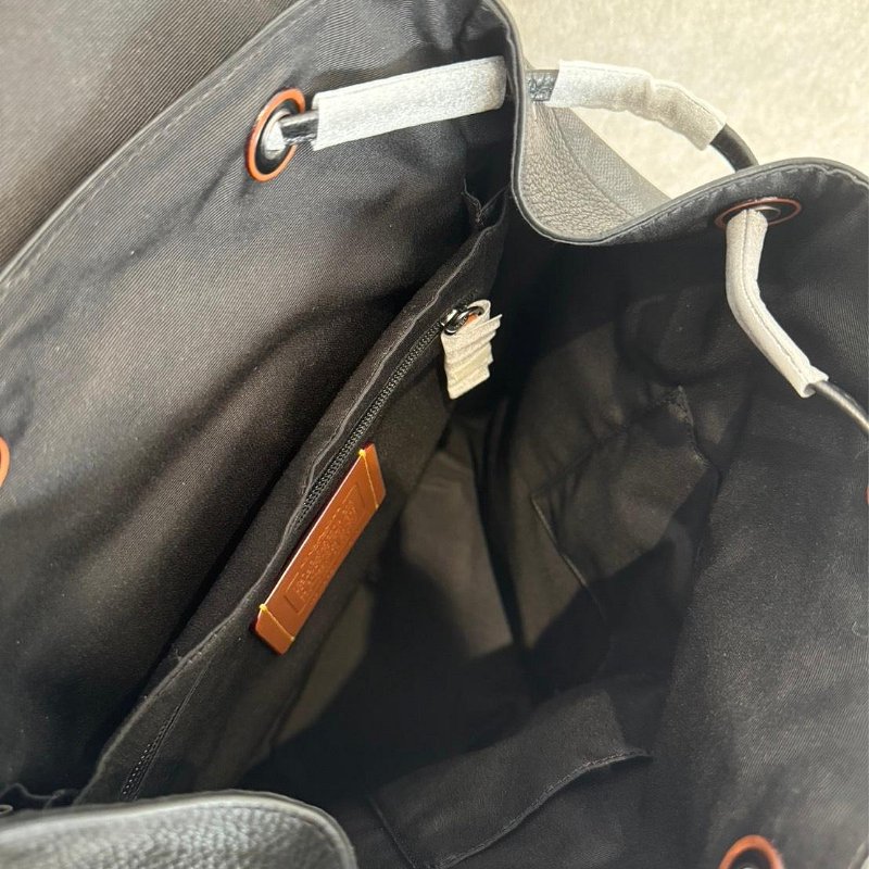 *SHIHNA名牌精品*COACH Warner 經典印花翻蓋束口後背包-6