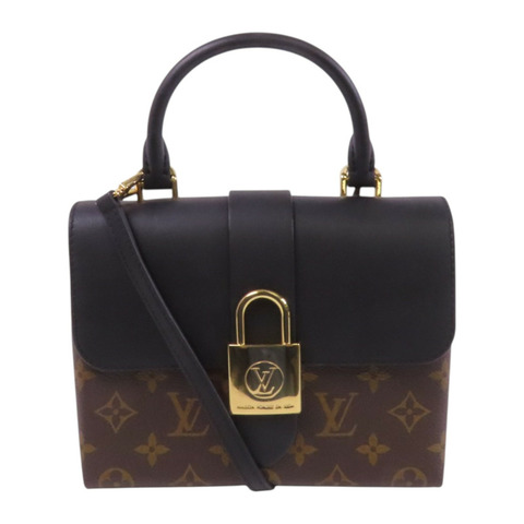LOUIS VUITTON Monogram Locky BB金扣手挽肩背兩用袋