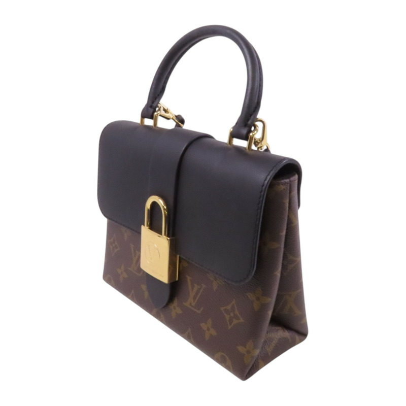 LOUIS VUITTON Monogram Locky BB金扣手挽肩背兩用袋-2