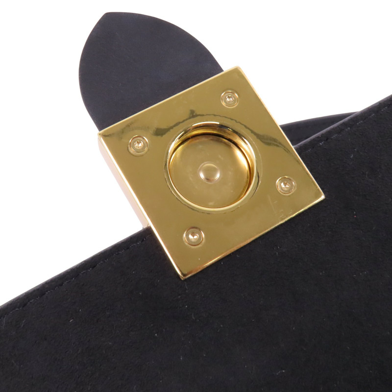 LOUIS VUITTON Monogram Locky BB金扣手挽肩背兩用袋-8