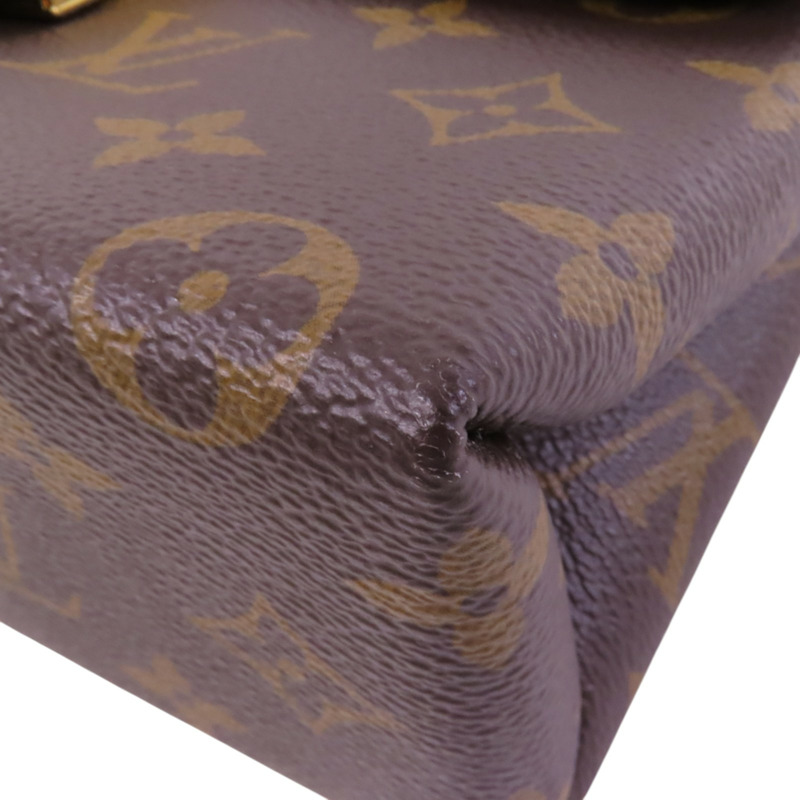 LOUIS VUITTON Monogram Locky BB金扣手挽肩背兩用袋-11