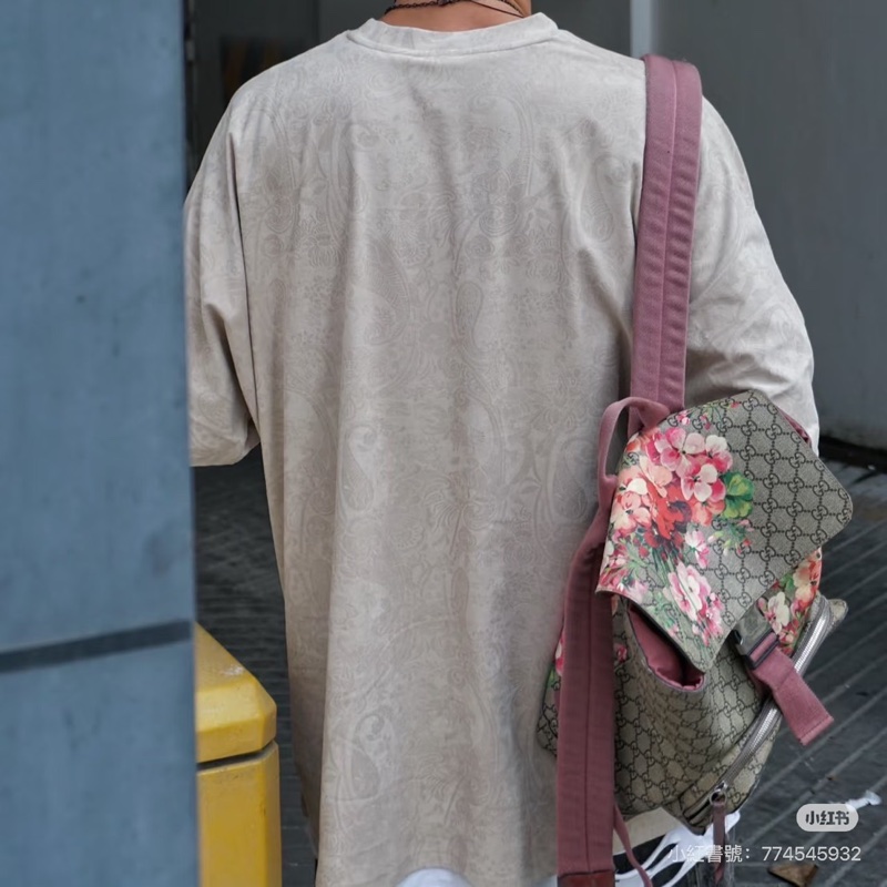 莉亞精品♡Gucci 405019 花卉後背包 二手-1