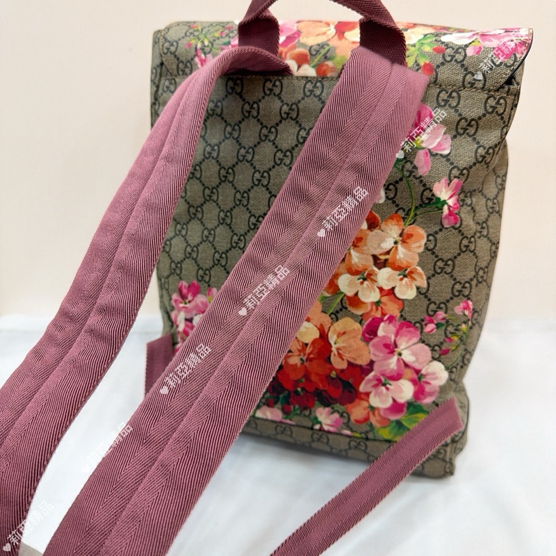 莉亞精品♡Gucci 405019 花卉後背包 二手-10