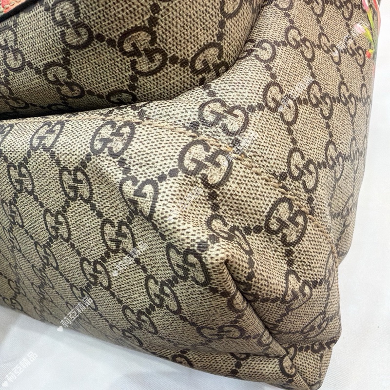 莉亞精品♡Gucci 405019 花卉後背包 二手-15