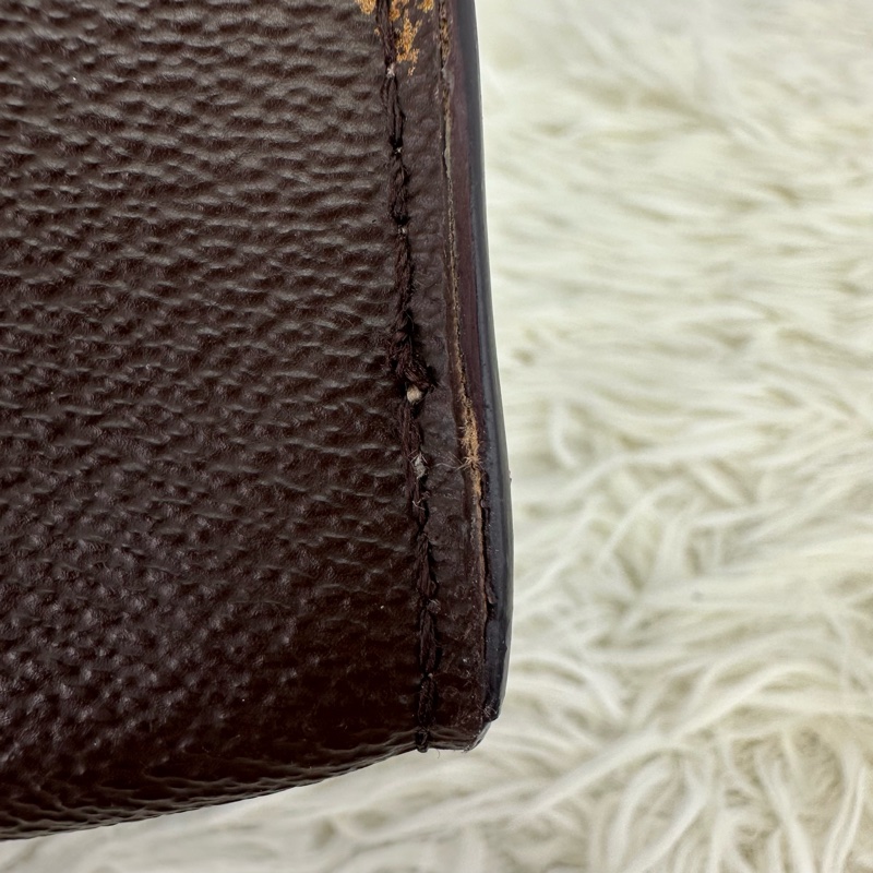 LV 經典老花拼色 On the go Gm size 晶片款 手提單肩包-6