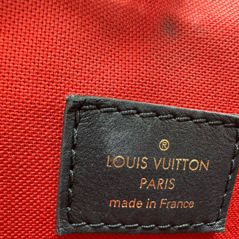 LV 經典老花拼色 On the go Gm size 晶片款 手提單肩包-13