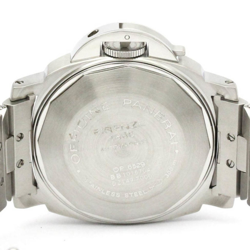 沛納海 Luminor Marina 精鋼自動男士腕錶 PAM00050 拋光-5