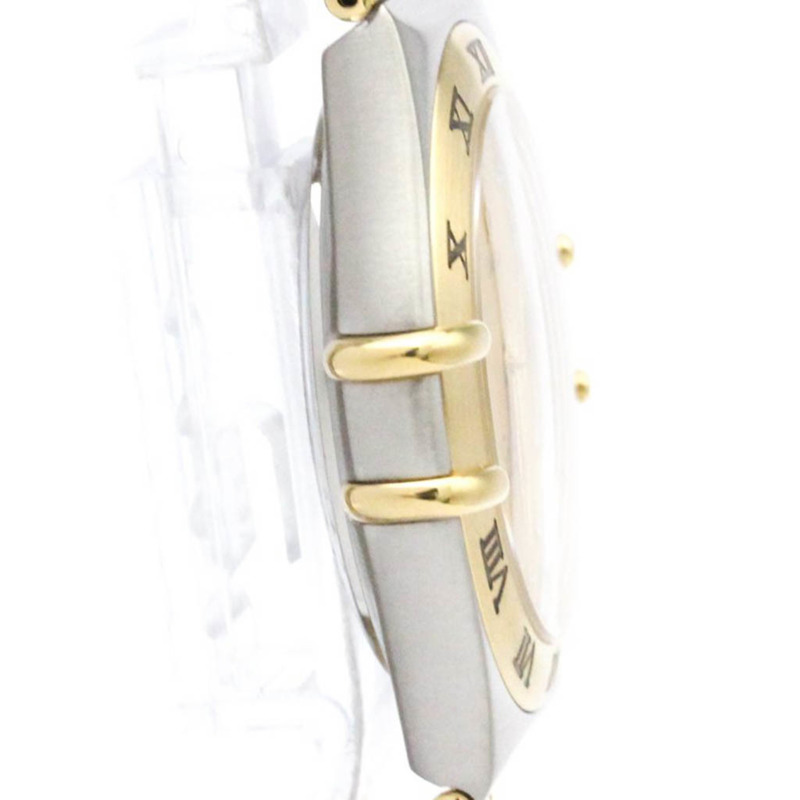 歐米茄星座系列18K金精鋼自動機械男士腕錶1202.15拋光款-7