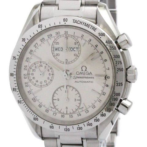 歐米茄超霸系列三曆精鋼自動腕錶 3521.30 拋光