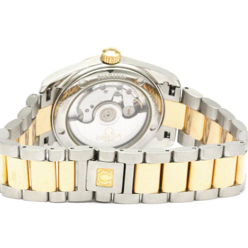 歐米茄海馬系列Aqua Terra K18玫瑰金精鋼腕錶2304.30拋光款-4