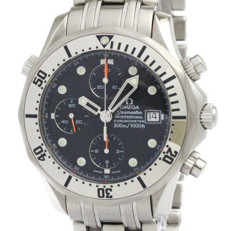 歐米茄海馬系列專業300公尺計時腕錶 2598.80 拋光款-0