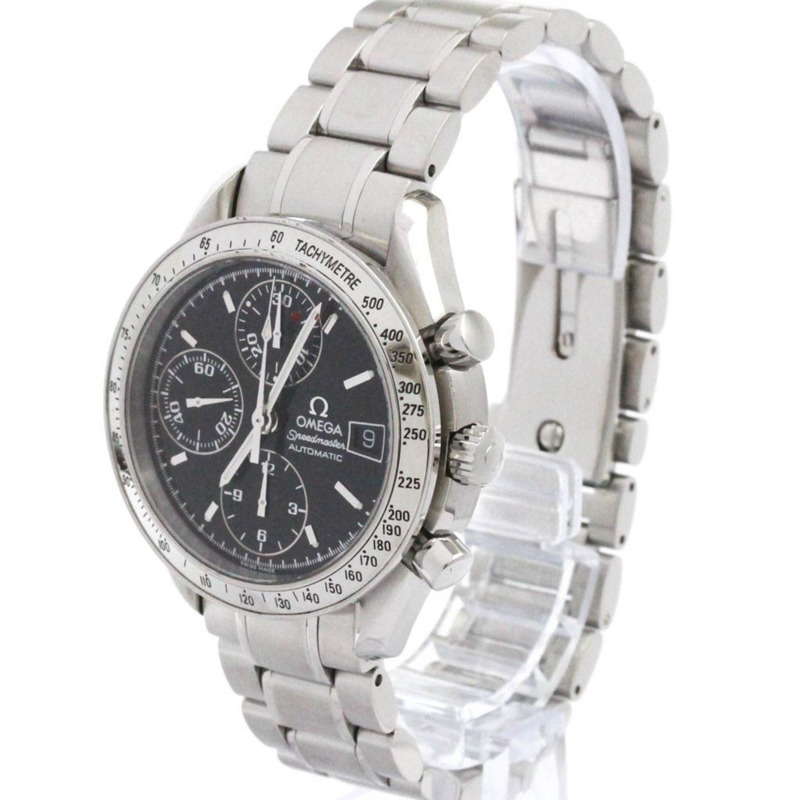 歐米茄超霸系列日期顯示精鋼自動男士腕錶 3513.50 拋光款-1