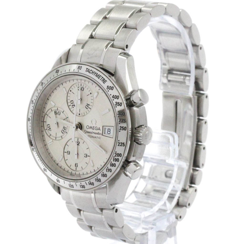 歐米茄超霸系列日期顯示精鋼自動男士腕錶 3513.30 拋光款-1