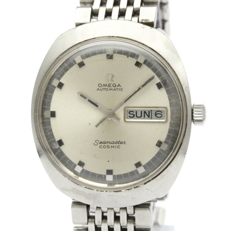 歐米茄海馬系列宇宙腕錶 Cal 752 精鋼自動男士腕錶 166.035-0