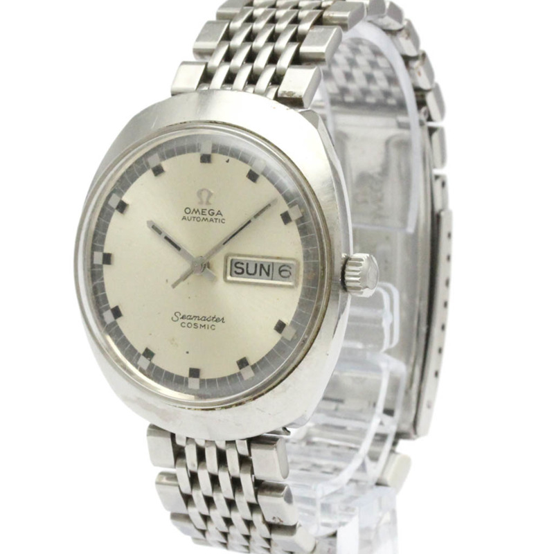 歐米茄海馬系列宇宙腕錶 Cal 752 精鋼自動男士腕錶 166.035-1