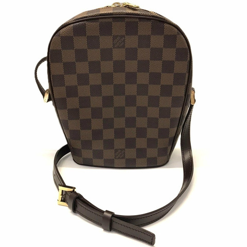 Louis Vuitton Ipanema PM Damier Ebene 單肩包 棕色皮革手拿包 N51294 路易威登LOUIS VUITTON官方線上旗艦店