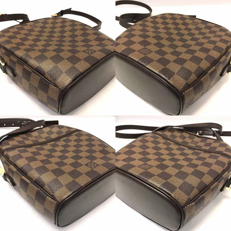 Louis Vuitton Ipanema PM Damier Ebene 單肩包 棕色皮革手拿包 N51294 路易威登LOUIS VUITTON官方線上旗艦店-2
