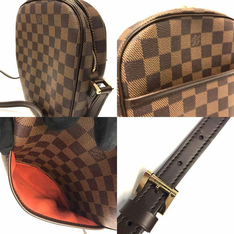 Louis Vuitton Ipanema PM Damier Ebene 單肩包 棕色皮革手拿包 N51294 路易威登LOUIS VUITTON官方線上旗艦店-4