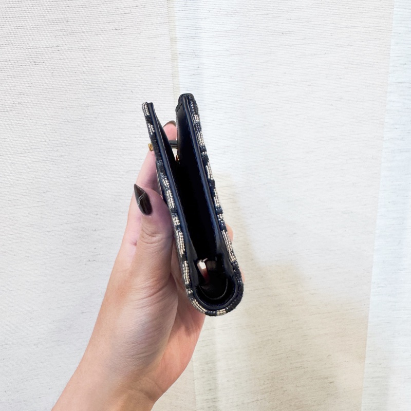 Dior 30 Montaigne Dahlia 短夾 近全新 今年購入-2