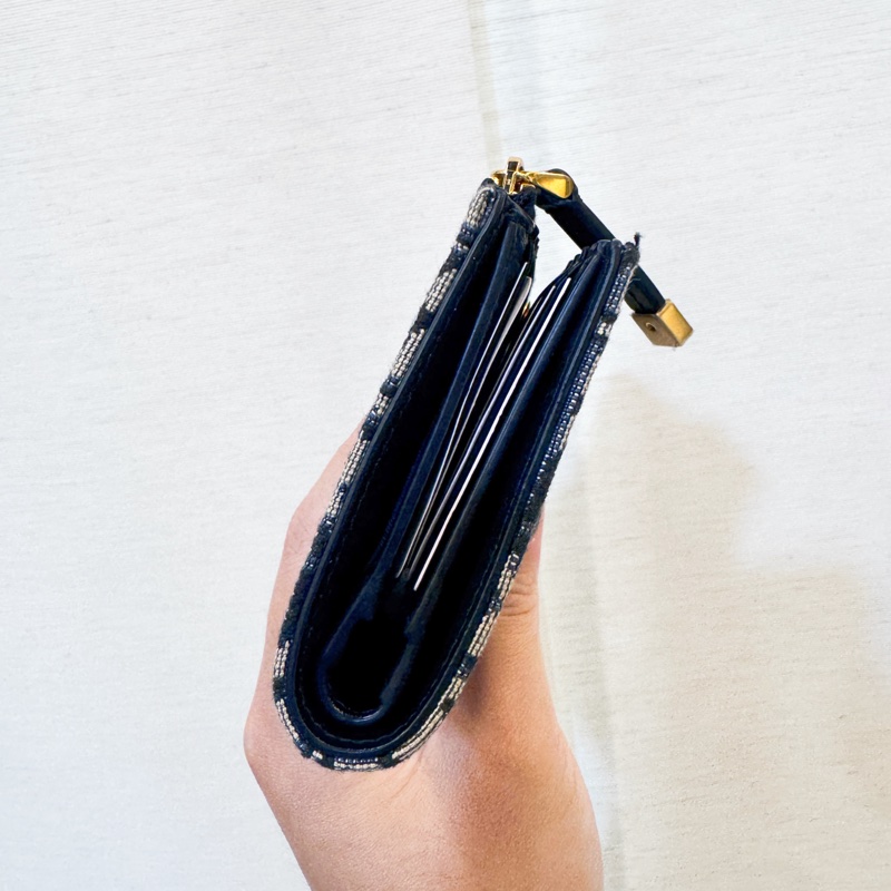 Dior 30 Montaigne Dahlia 短夾 近全新 今年購入-3