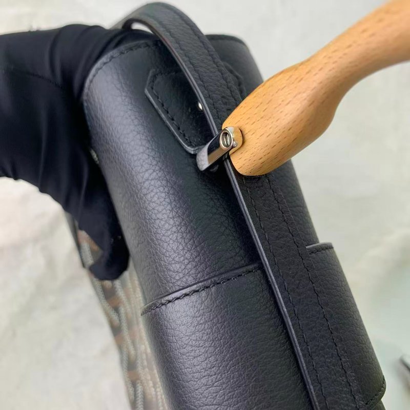 Goyard mini saigon black 黑色西貢袋-12