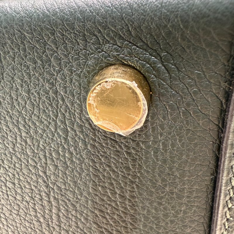 HERMES  - 泰坦綠1t金扣evercolor Lindy 26cm-10