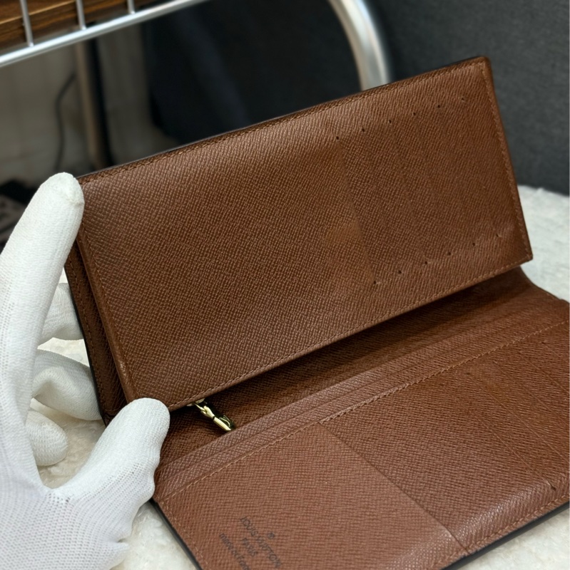 Lv老花對開長夾-14