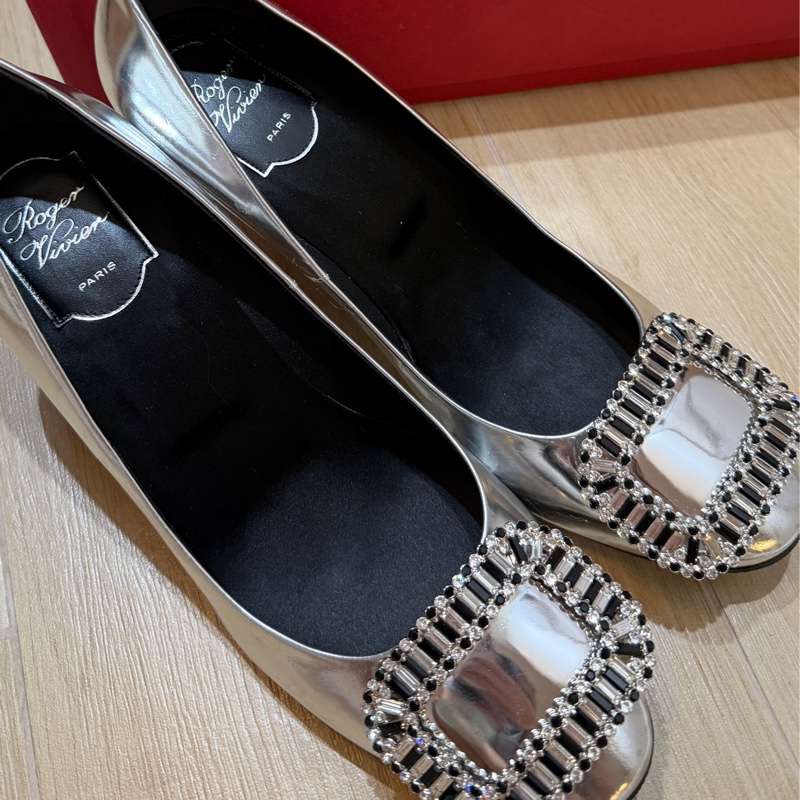 Roger Vivier Belle De Nuit Strass stripe EU39-3