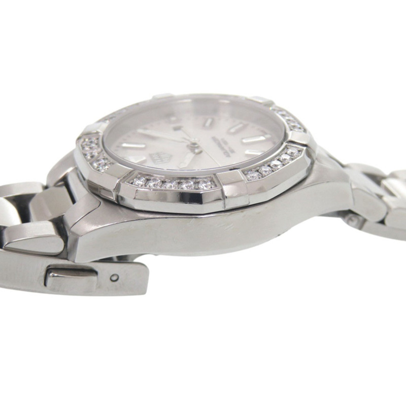 TAG Heuer Aquaracer 鑽石錶圈 WBD1413.BA0741 不銹鋼白色錶殼石英錶 0235 HEUER-6
