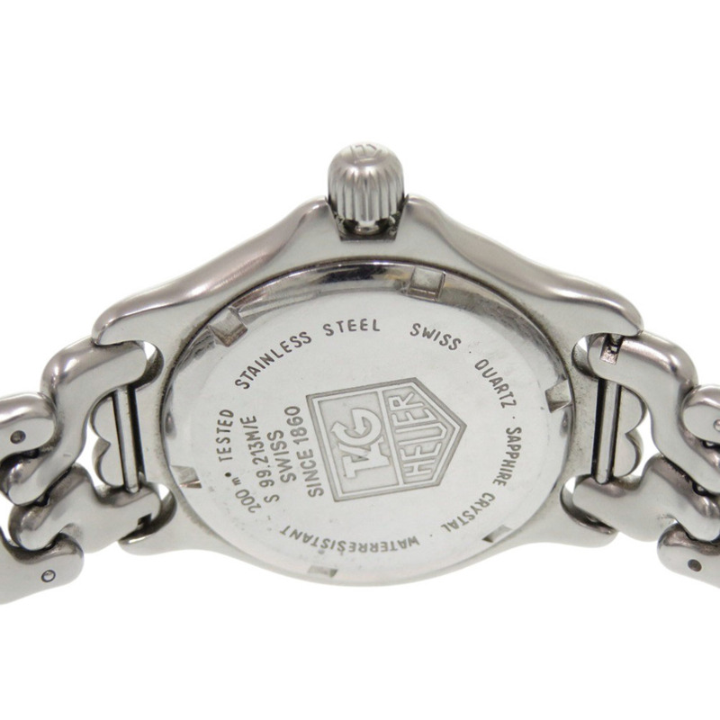 TAG Heuer Sel Date S99.213 專業不銹鋼灰色石英錶 0232 HEUER-2