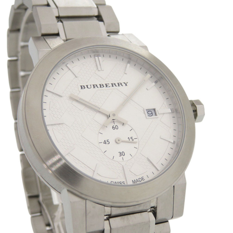 Burberry BU9900 SS 銀色石英錶 0684 BURBERRY-2