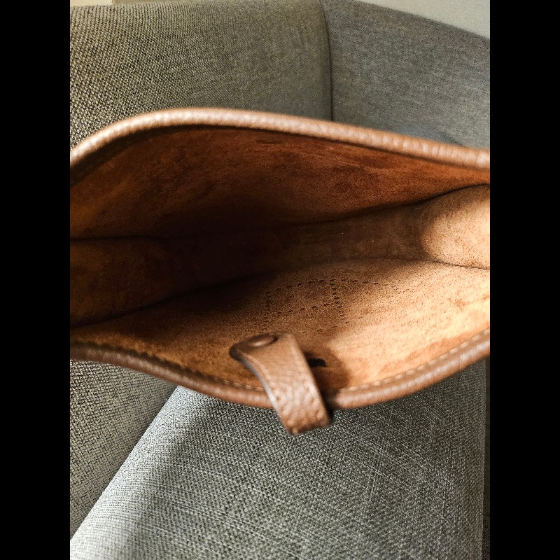 Herme's mini Evelyne 經典咖色-4