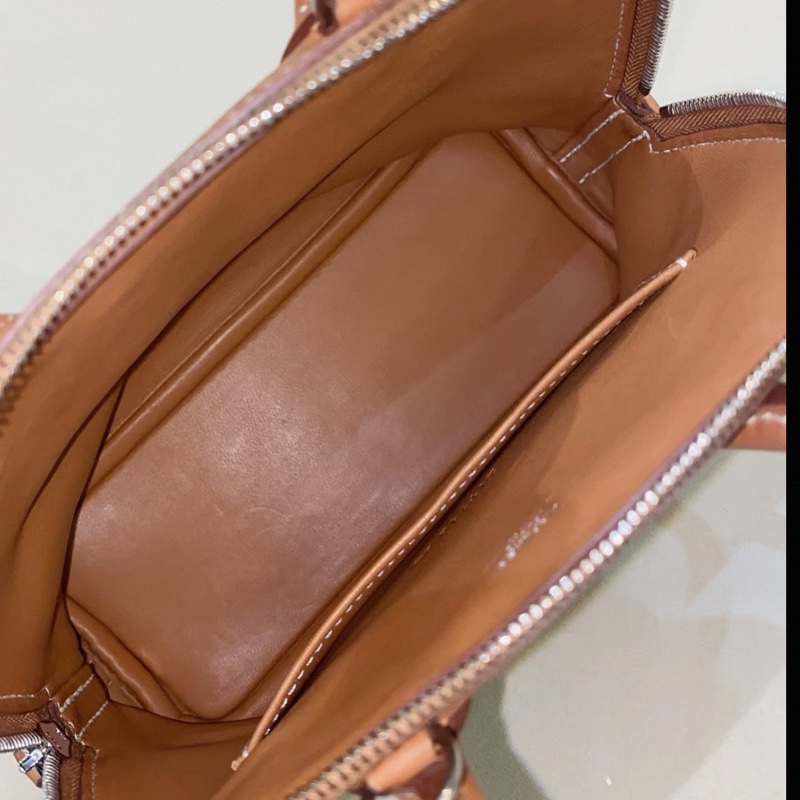 Hermes愛馬仕 Bolide mini 保齡球 金棕 銀扣 Evercolor皮 Z刻-7