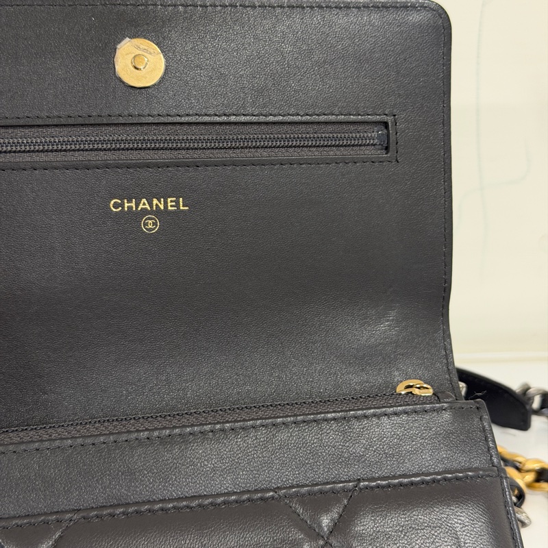 #99新閒置 #芯片款 香奈兒19bag系列Woc 深灰金扣 #全網最低超甜價出清🔥-21