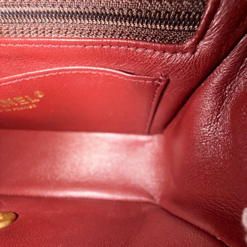 #徽章限量款 #23萬入手 香奈兒黑金cf大mini漢堡系列 收藏款-22