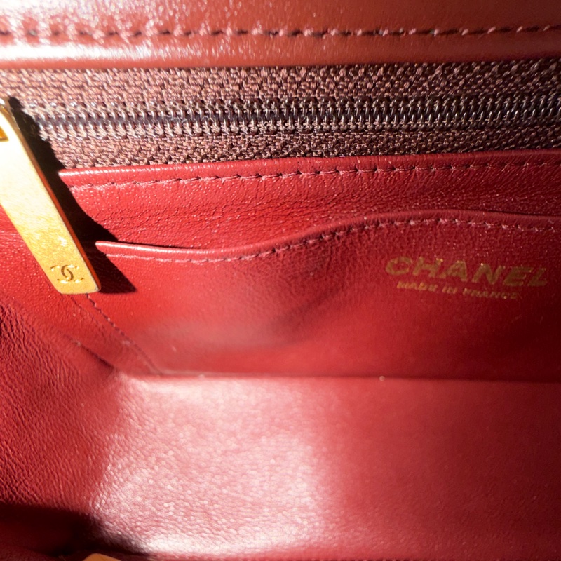 #徽章限量款 #23萬入手 香奈兒黑金cf大mini漢堡系列 收藏款-23