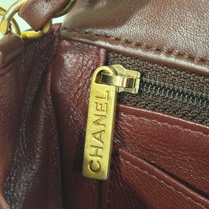 #徽章限量款 #23萬入手 香奈兒黑金cf大mini漢堡系列 收藏款-25