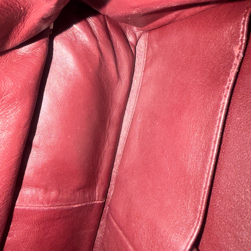 全配🈶️購證❤️ 香奈兒 #黑銀 #油蠟牛皮 #2.55 #中號-57