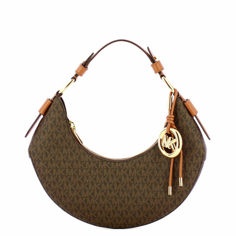 Michael Kors - Borsa a spalla Koa Media Bronze Acorn - 30F5GQ4L6B - BRN/ACORN