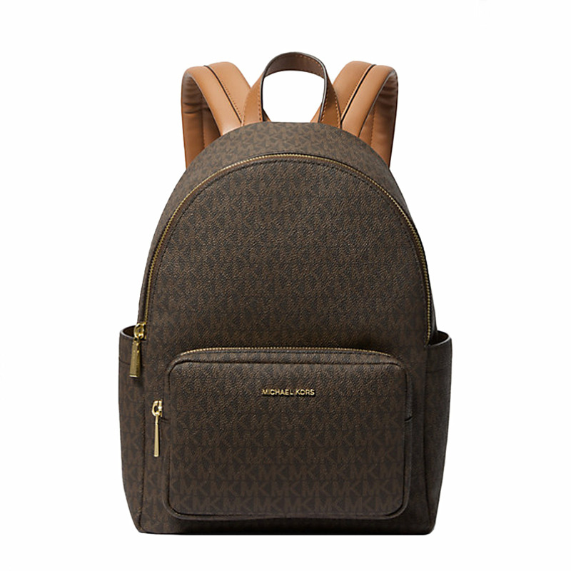 Michael Kors - Zaino medio Tanner Bronze Acorn - 30T5GTNB2B - BRN/ACORN-0