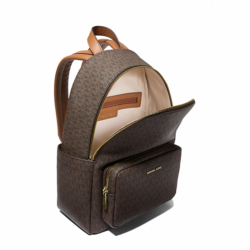 Michael Kors - Zaino medio Tanner Bronze Acorn - 30T5GTNB2B - BRN/ACORN-2