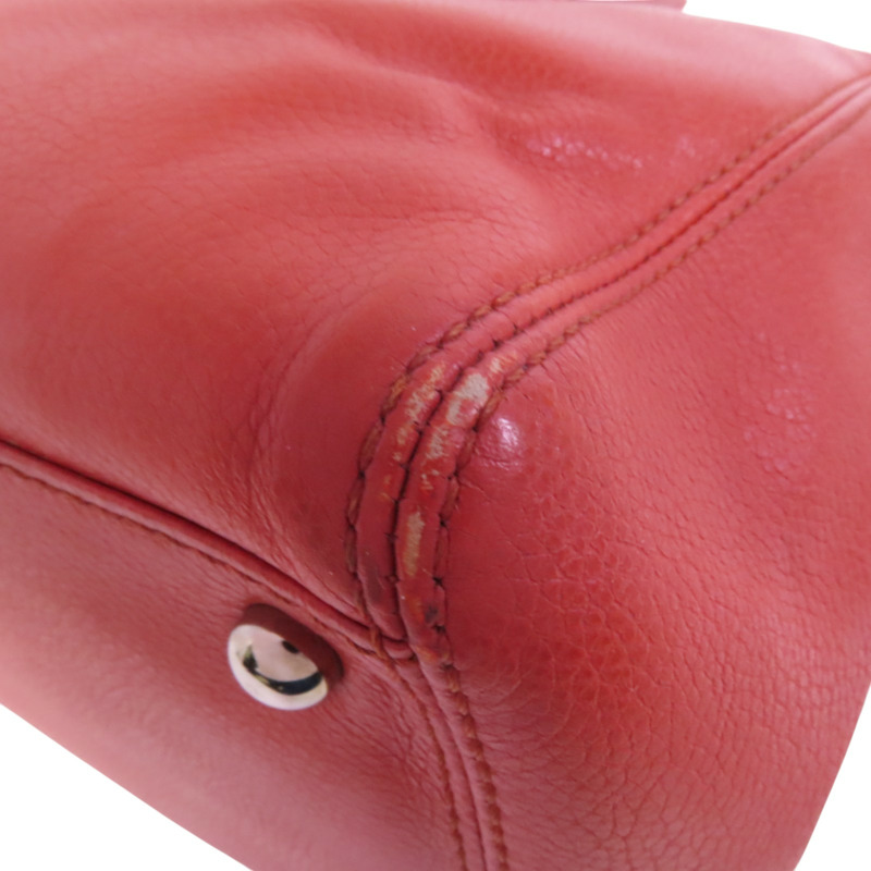 CHANEL 牛皮皮革Shoulder Bag銀扣肩背袋-13