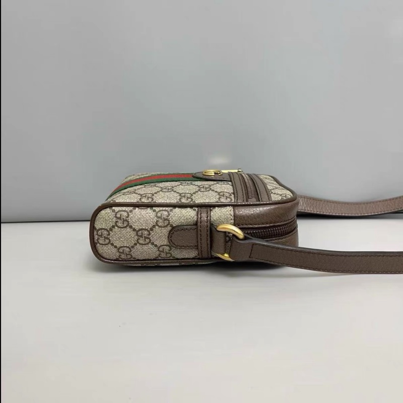 Gucci • Ophidia 經典老花郵差包 小號-6
