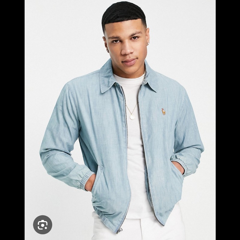 Polo Ralph Lauren RL 淺色 丹寧 牛仔 Bayport 布勞森外套 男S-2