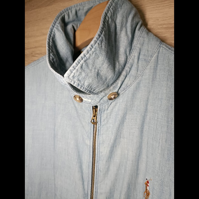 Polo Ralph Lauren RL 淺色 丹寧 牛仔 Bayport 布勞森外套 男S-5