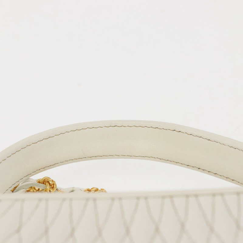 【日本直送】BALLY 手提包 皮革 兩用 白色 金色 正品 147505-12