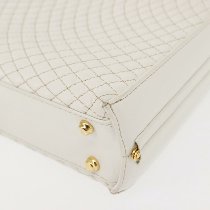 【日本直送】BALLY 手提包 皮革 兩用 白色 金色 正品 147505-14