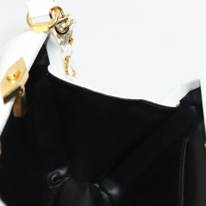 【日本直送】BALLY 手提包 皮革 兩用 白色 金色 正品 147505-18